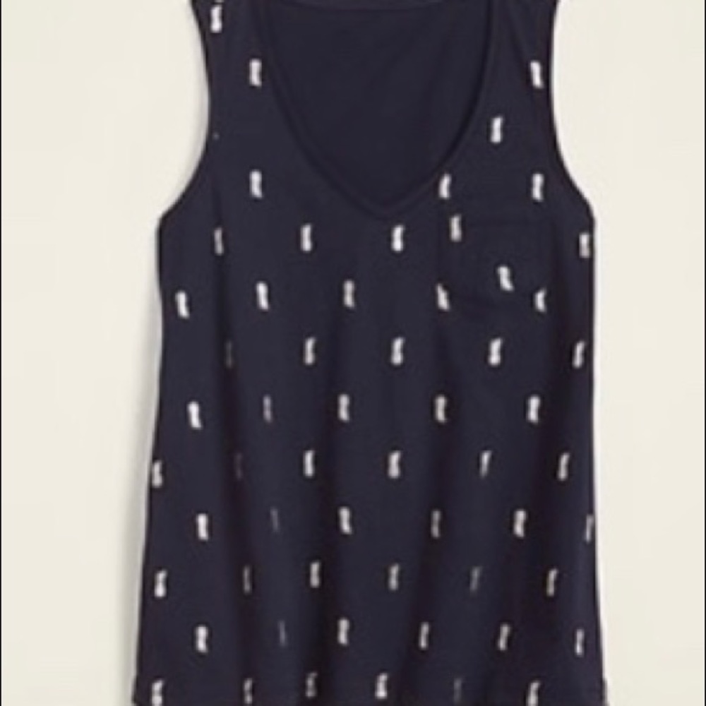 NWT Old Navy Pineapple Tank